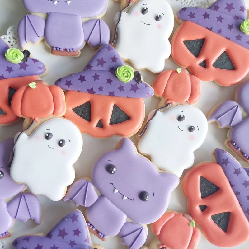Halloween cookies by koekjesvanjudite
